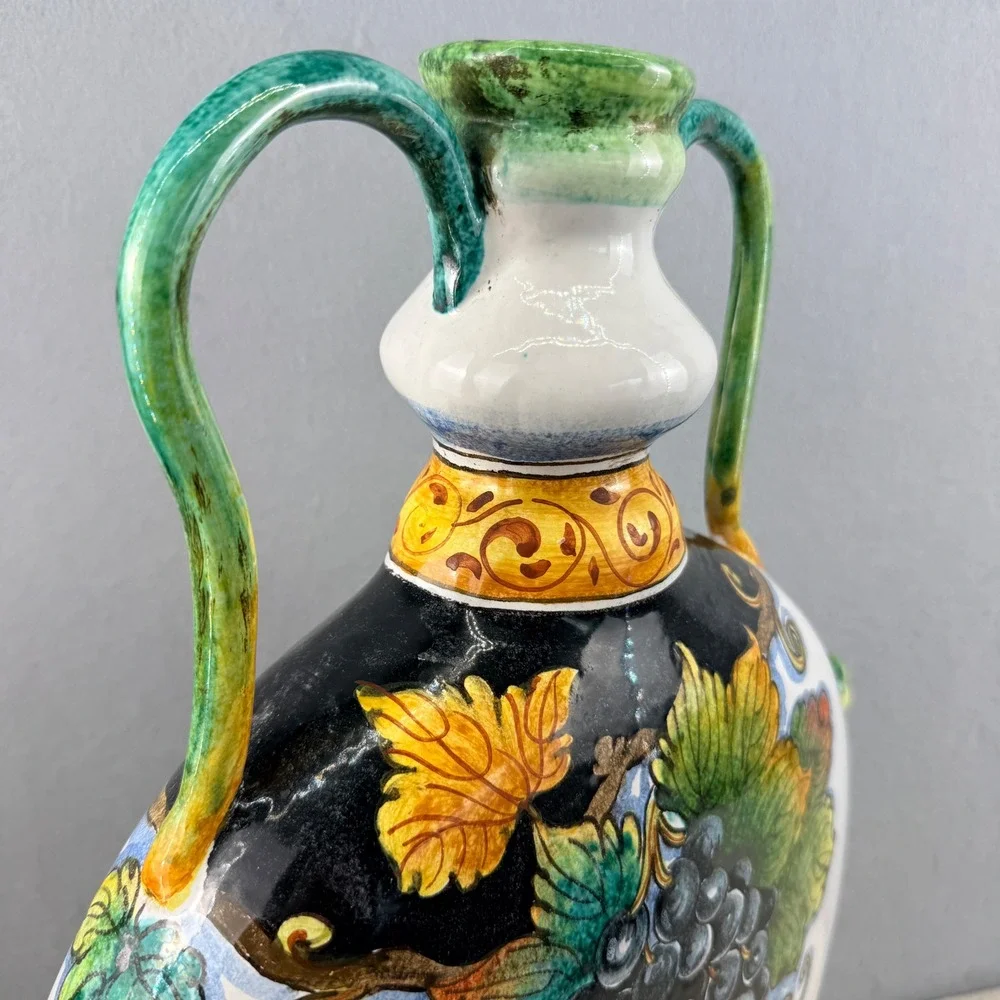 Monumental Vintage Italian Majolica 20